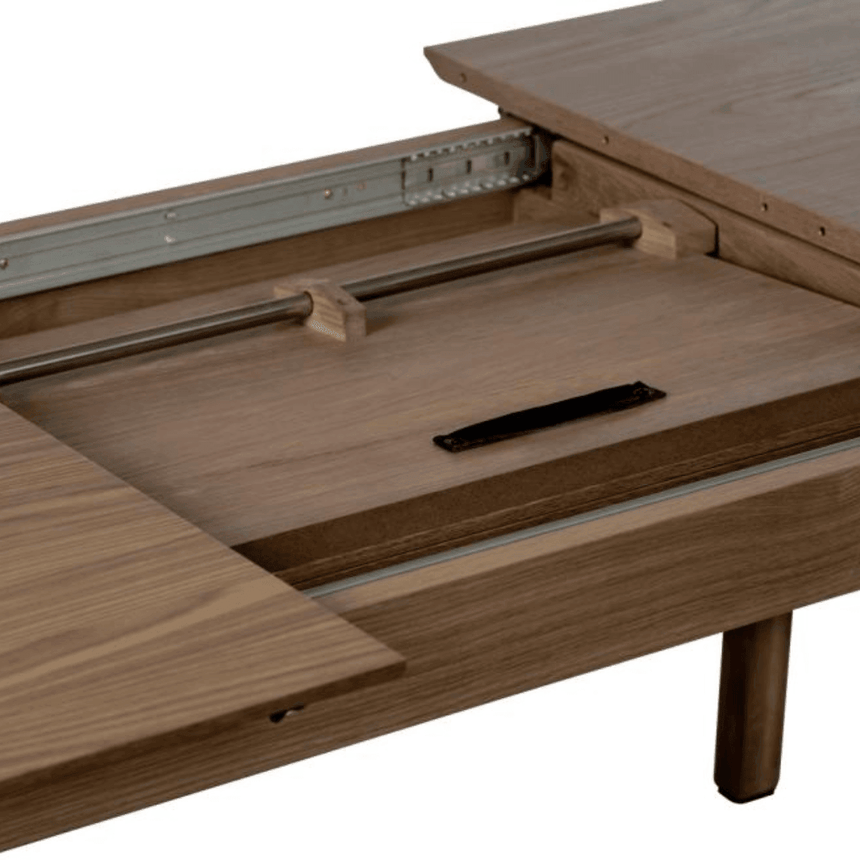 Bari fa bővíthető étkezőasztal 95x140 - Dutch Home