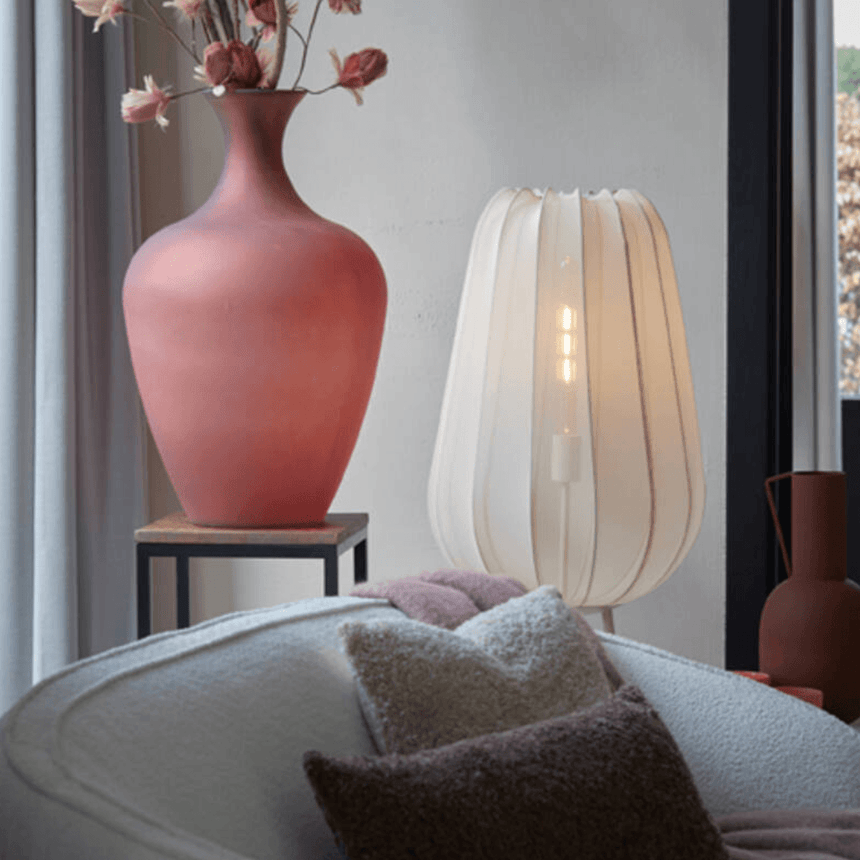Plumeria metal floor lamp