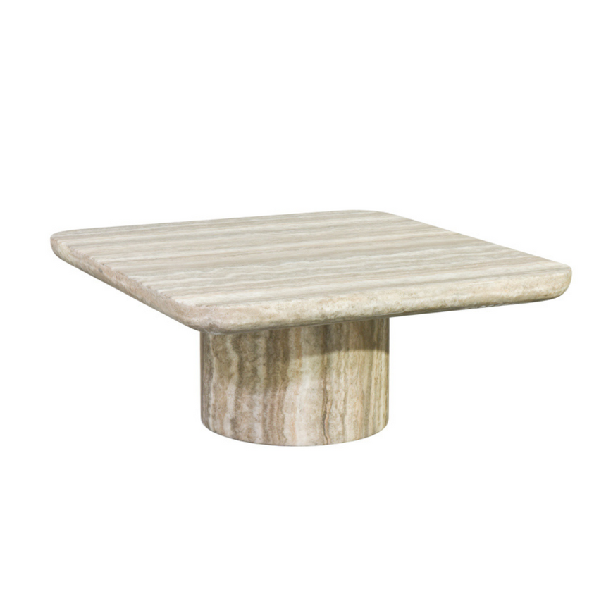 Bloomville 2-door textile leather cabinet