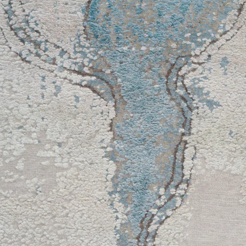 Muted Frontier wool rug