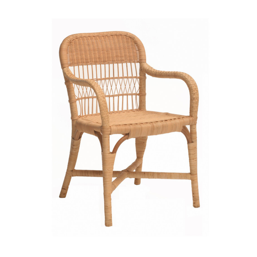 Spoke rattan szék
