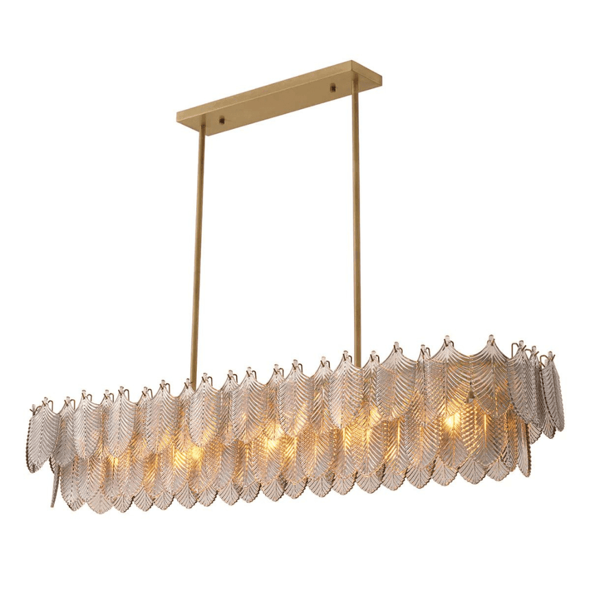 Verbier glass chandelier 140x35