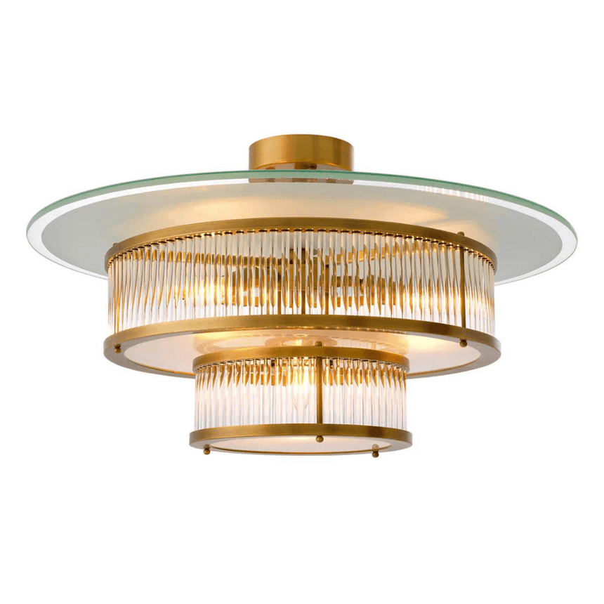 Frederic glass ceiling lamp