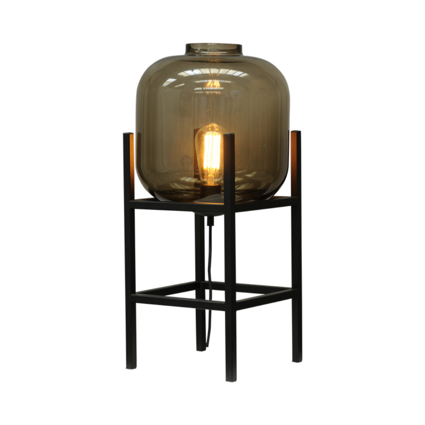 Lett matt üveg asztali lámpa