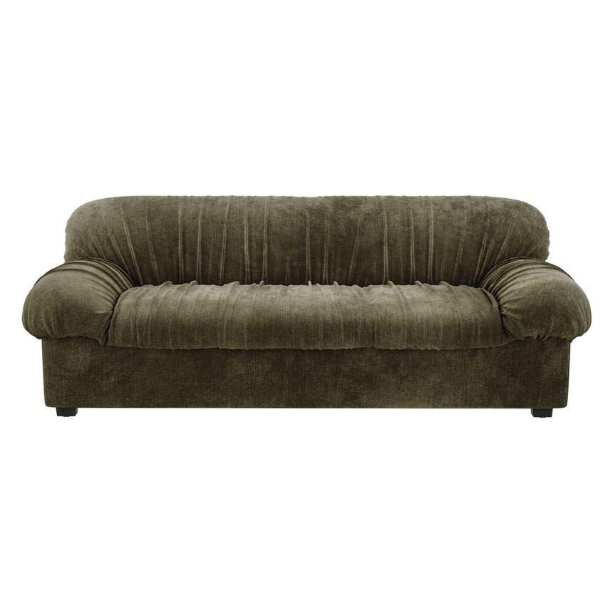 Mayfair 3 személyes bársony kanapé