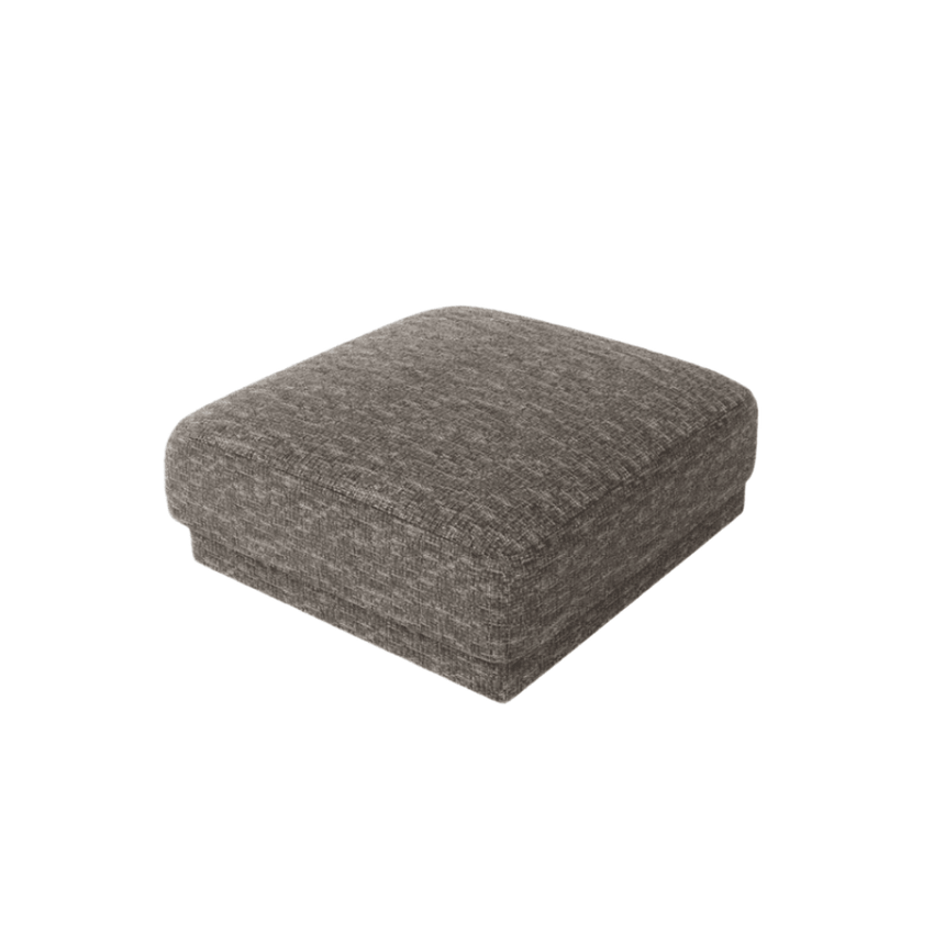 Miley chenille pouf 90x90