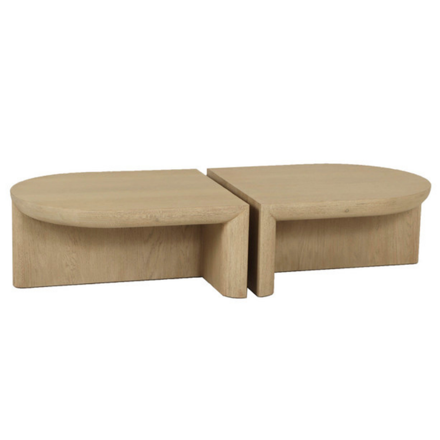 Noa wooden bedside table