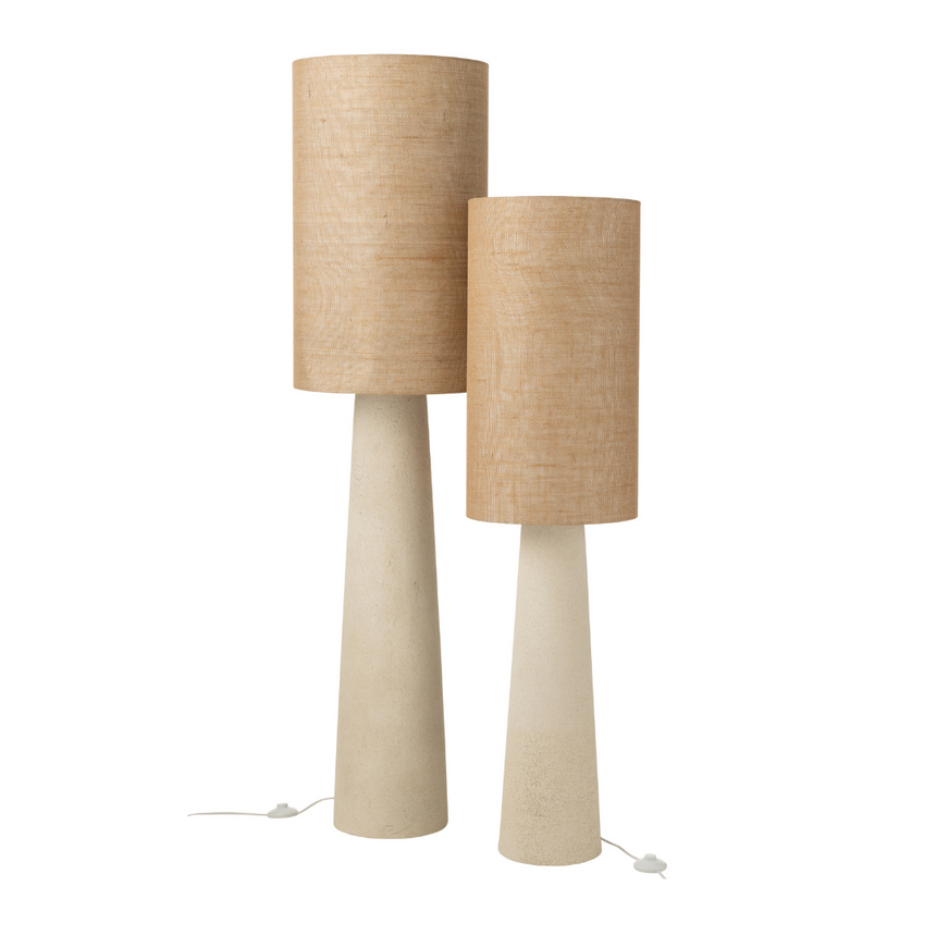 Ava fabric floor lamp