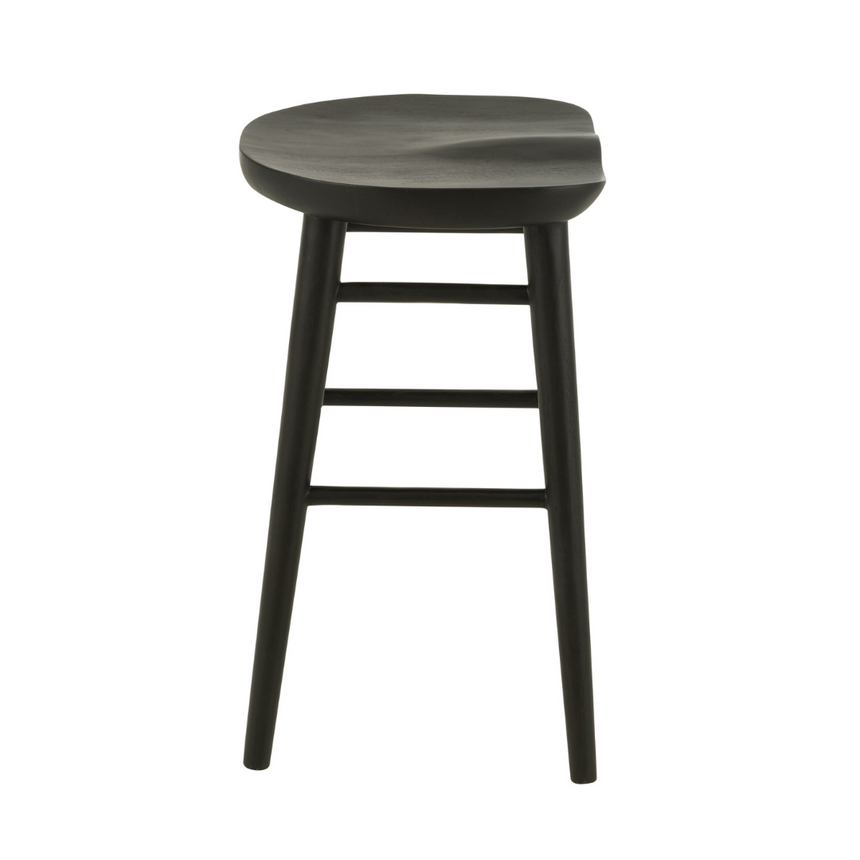 Mika wooden bar stool