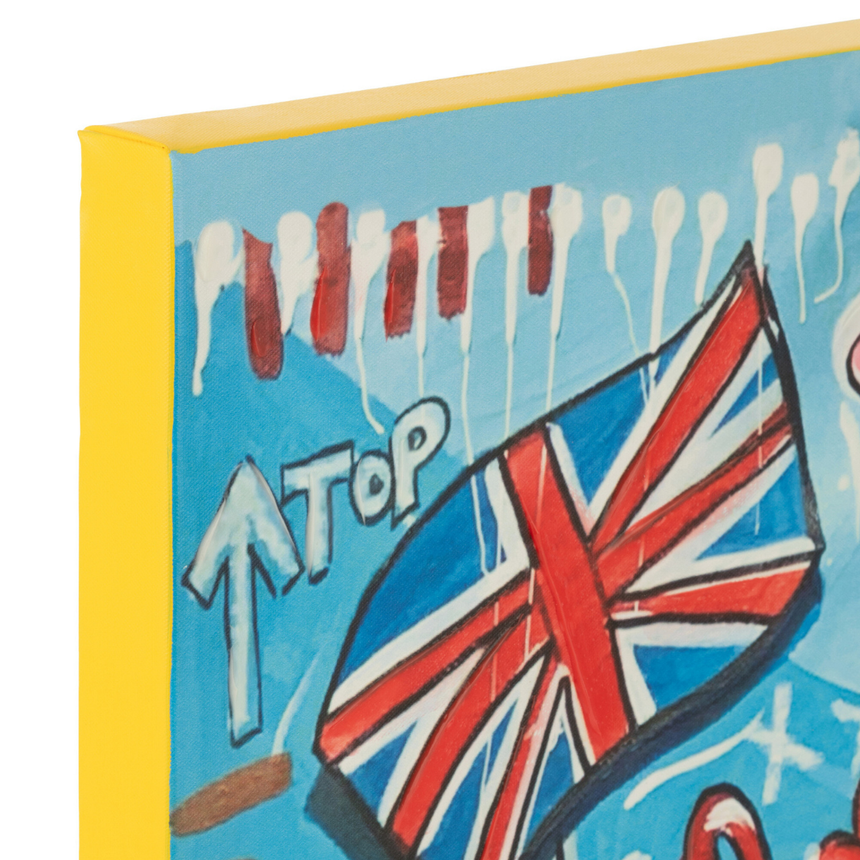 London Popart vászon falikép