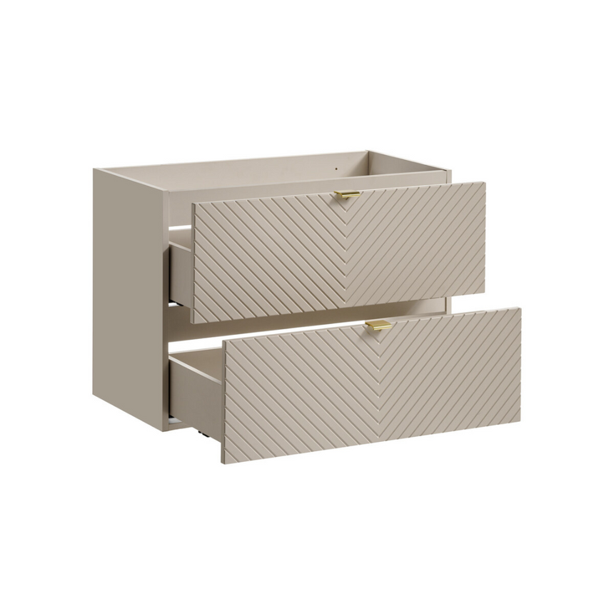 Baggy woven chenille pouf