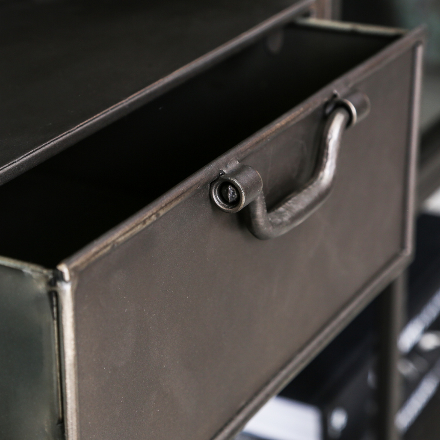 Noa wooden bedside table