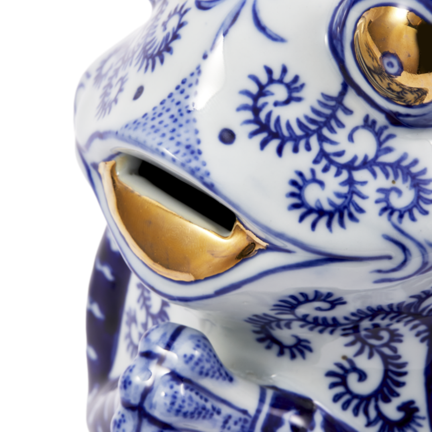 Frog porcelán persely