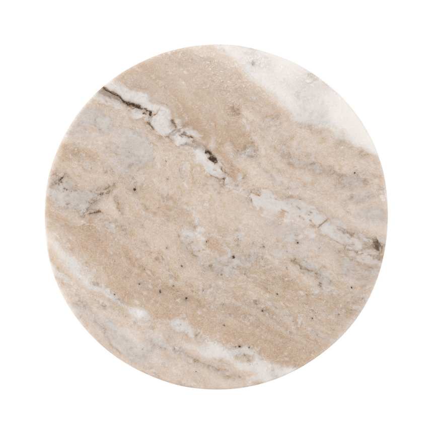 Bobine marble side table