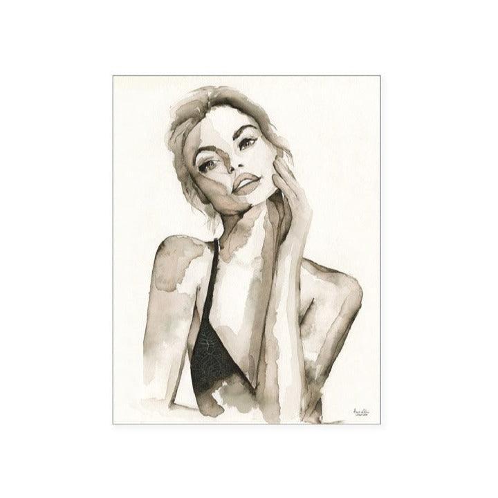 A Woman's Face dizájn vászonkép - Dutch Home