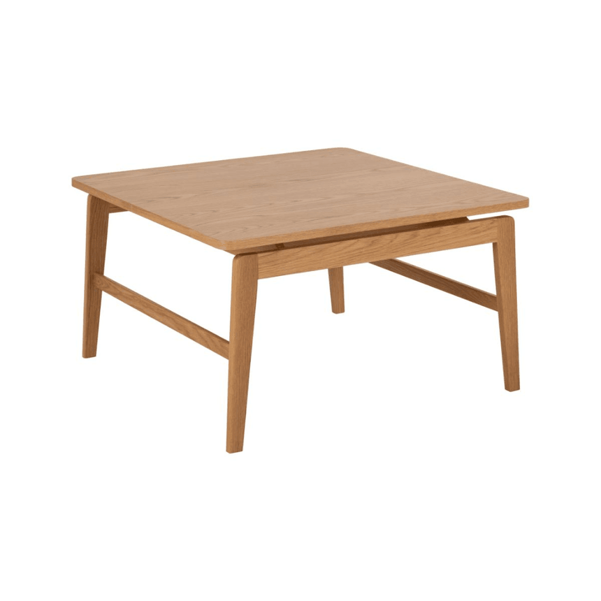 Essex wooden coffee table 80x80