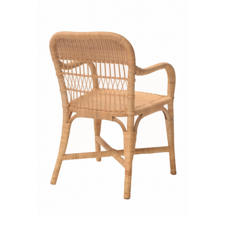 Spoke rattan szék