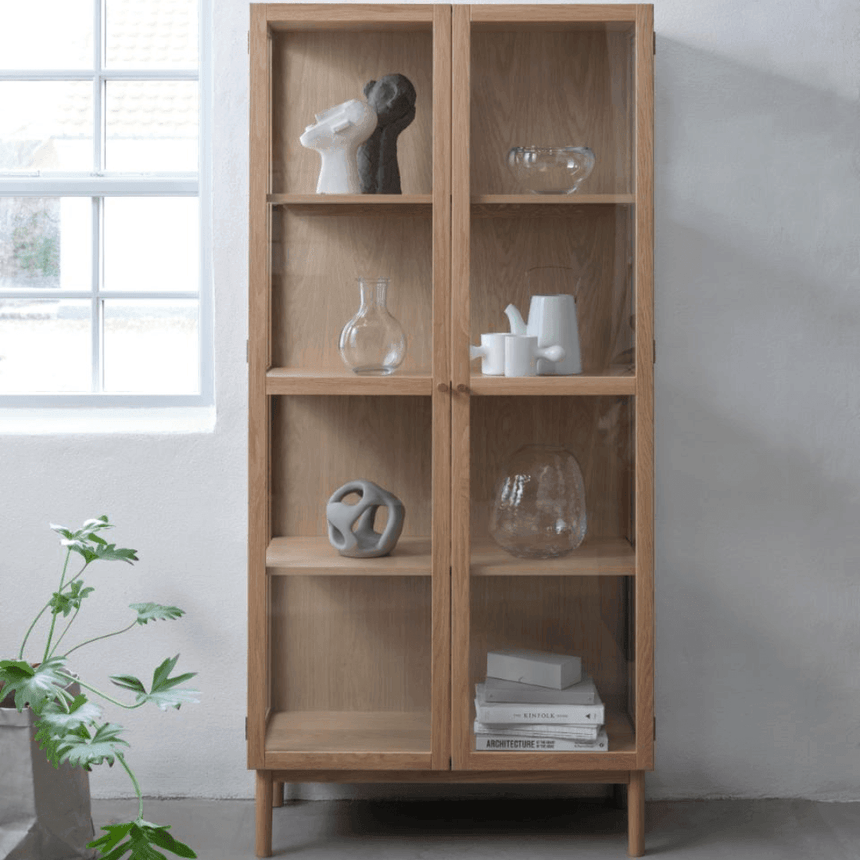 Elba 2 ajtós fa kabinet 190 - Dutch Home