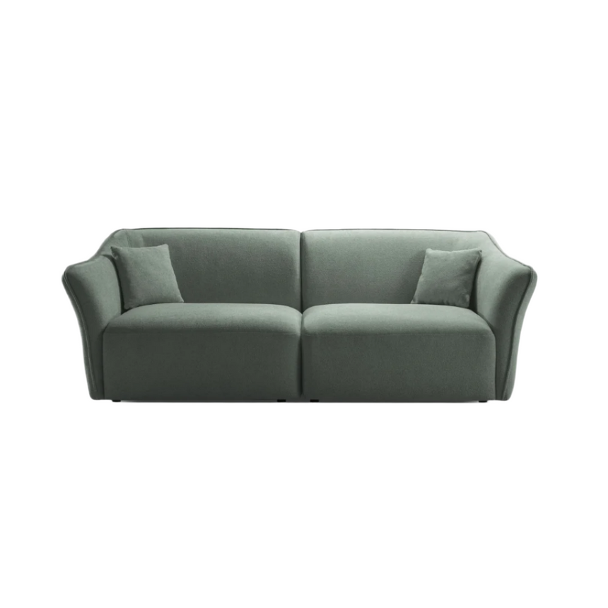 Ruby 2-seater velvet sofa
