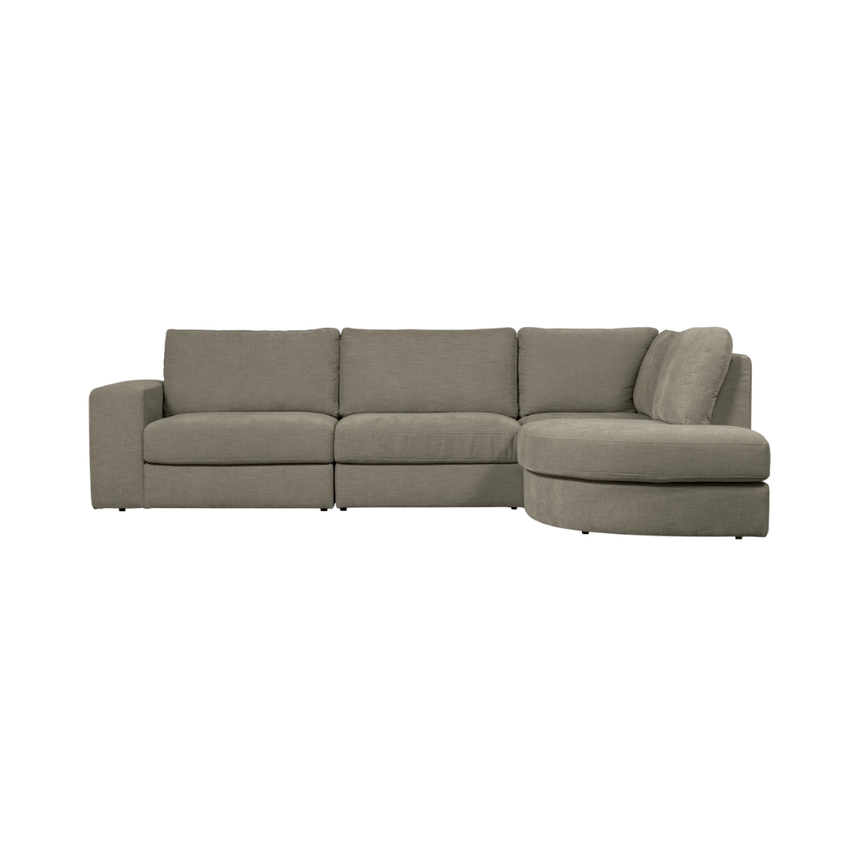 Family jobbos szövet sarokkanapé