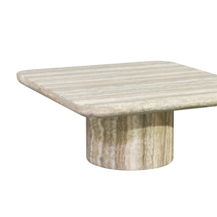 Bloomville 2-door textile leather cabinet