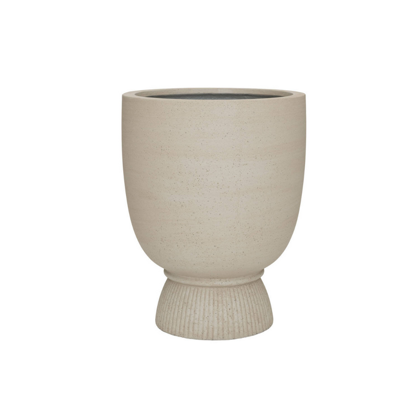 Jola stone flower pot Ø53x68