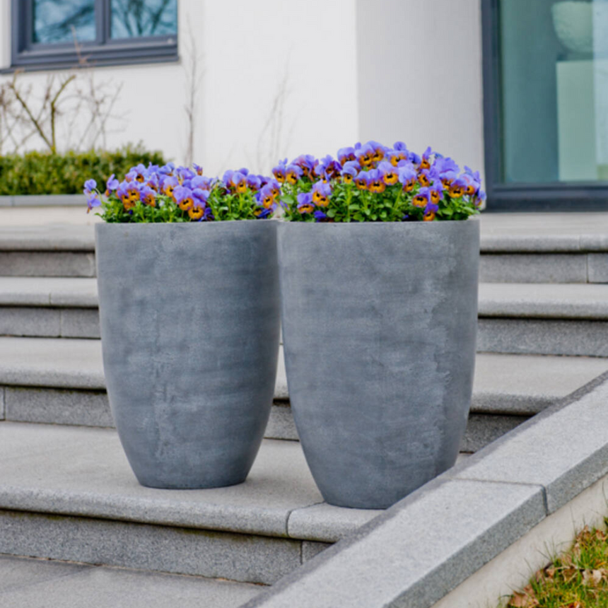 Ben stone flower pot Ø40