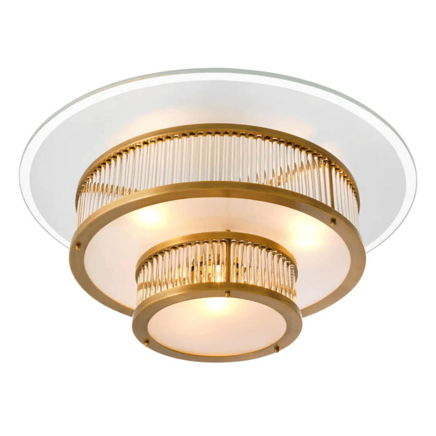 Frederic glass ceiling lamp