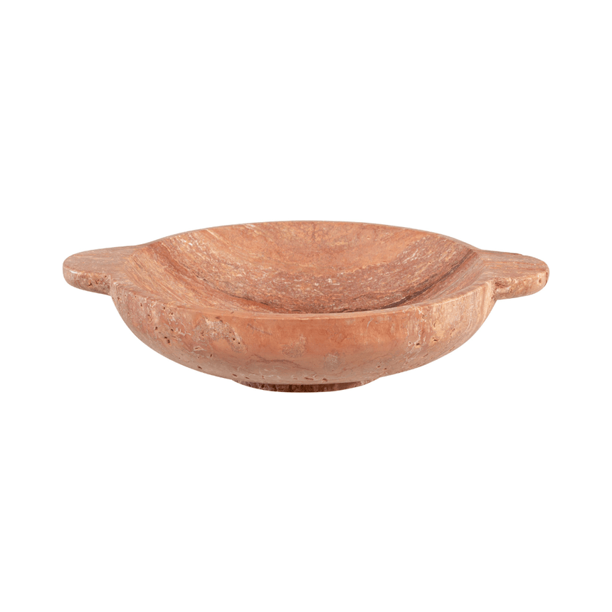 Monkey limestone bowl