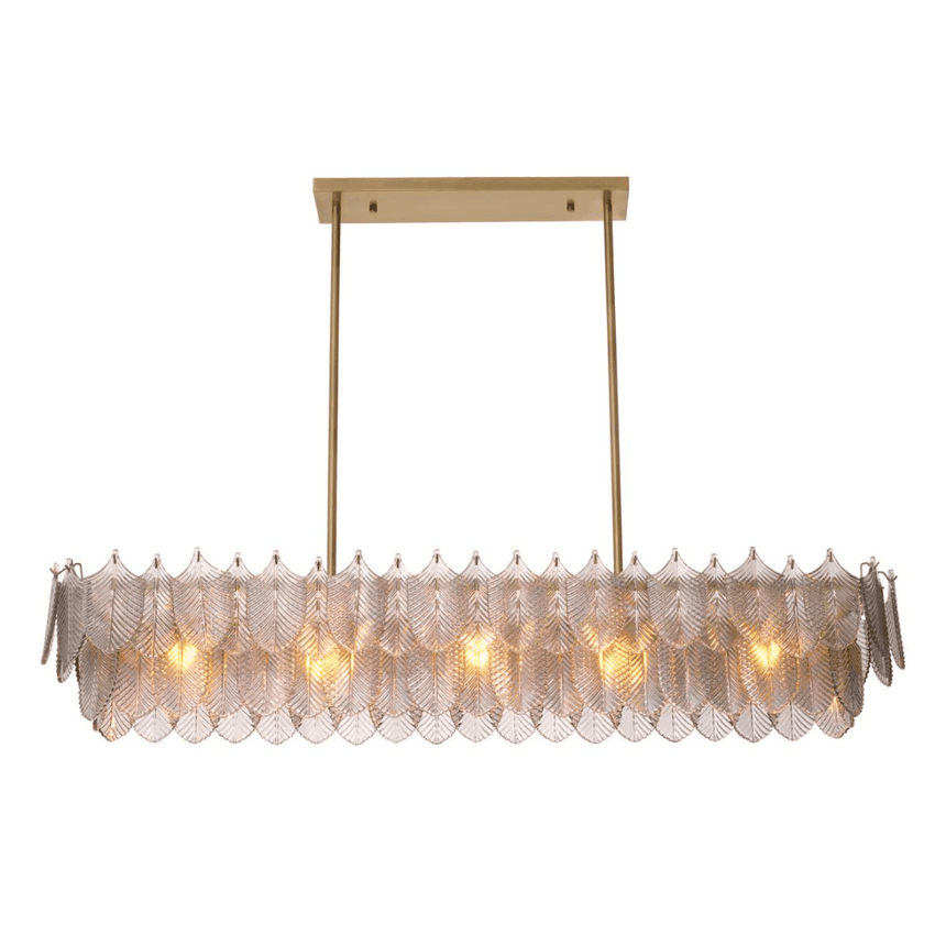 Verbier glass chandelier 140x35