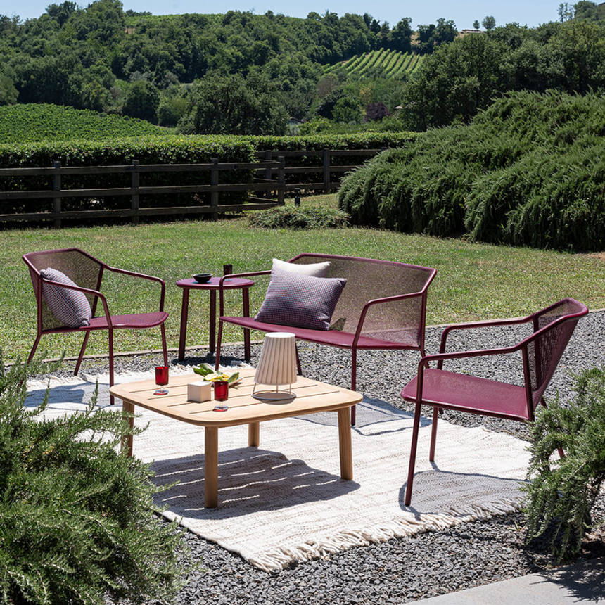 Darwin fém kerti kanapé