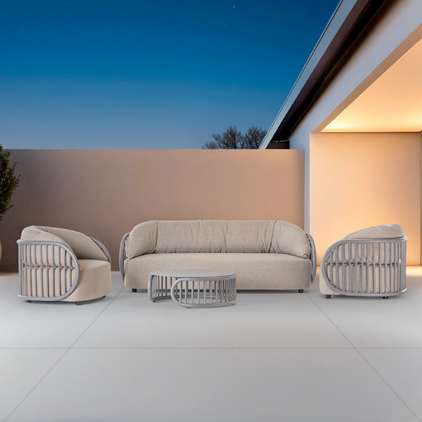 Nest szövet kerti kanapé szett