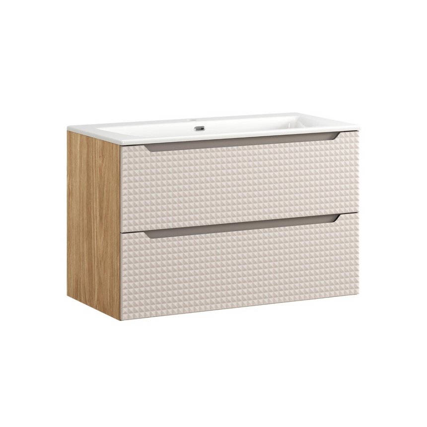 Luxor & Sky fiókos fürdőszoba bútor és mosdó szett