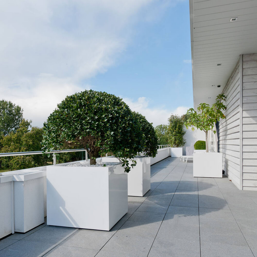 Jumbo kő virágtartó 70x70