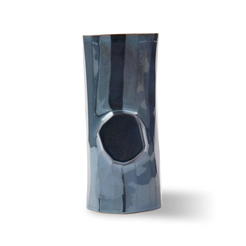 Log porcelain vase large