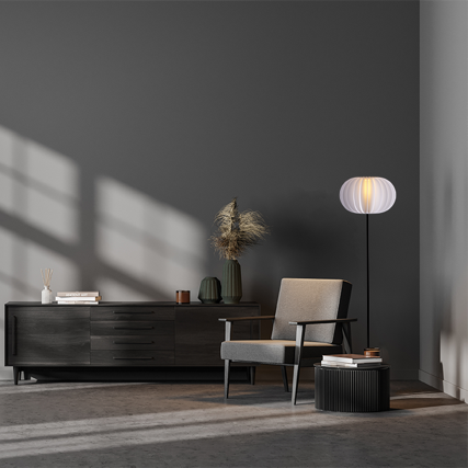 Arena acrylic floor lamp