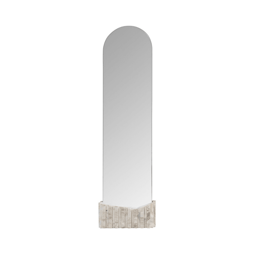 Roman Freestanding Marble Mirror
