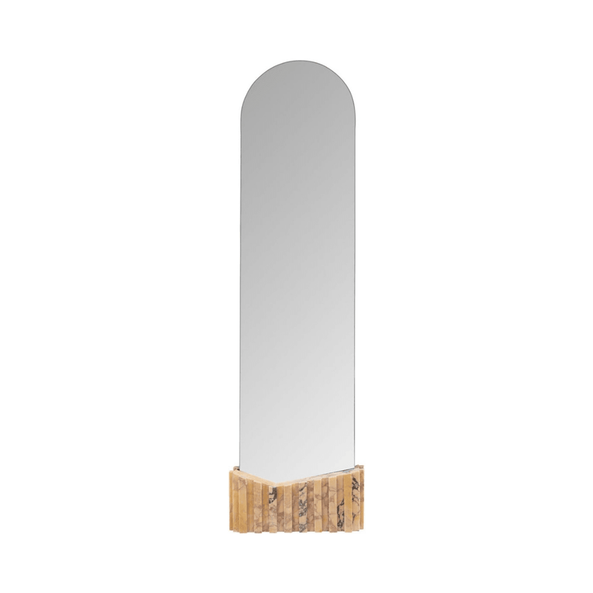 Roman Freestanding Marble Mirror