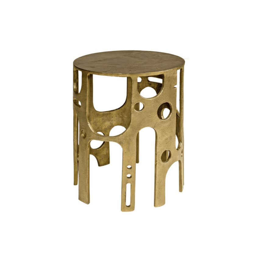 Savage metal storage table