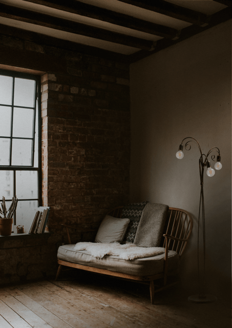 Curlie metal floor lamp