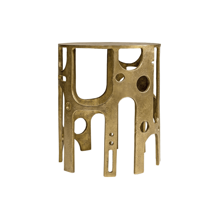 Savage metal storage table