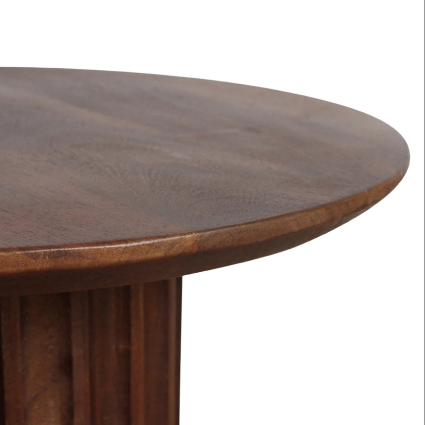 Bullnose fa lerakóasztal Ø50