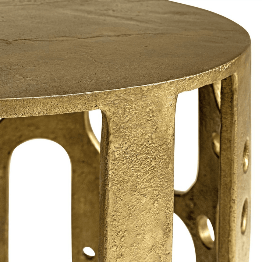 Savage metal storage table