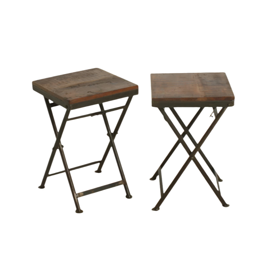 Factory wooden folding bistro chair