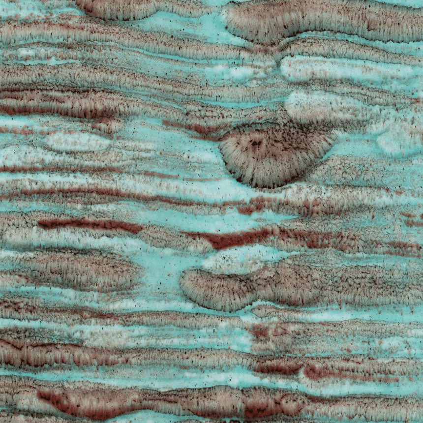 Ripple clay table lamp base