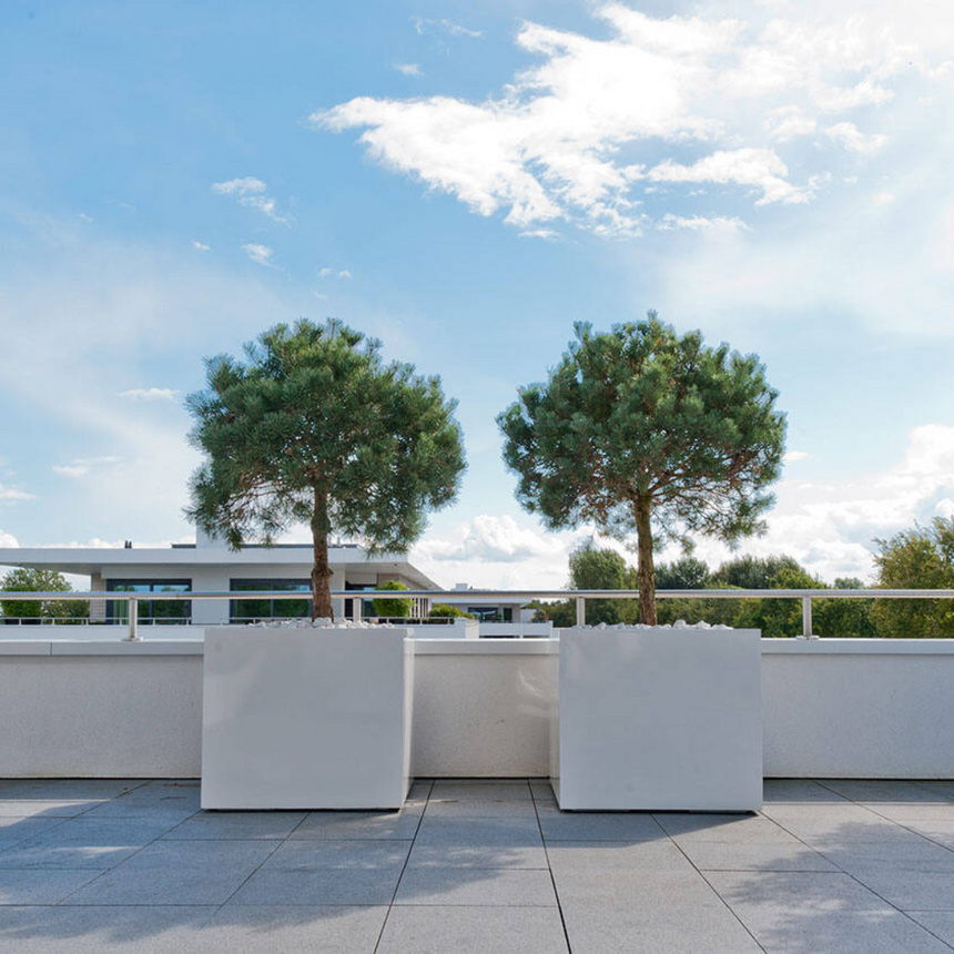 Jumbo kő virágtartó 70x70