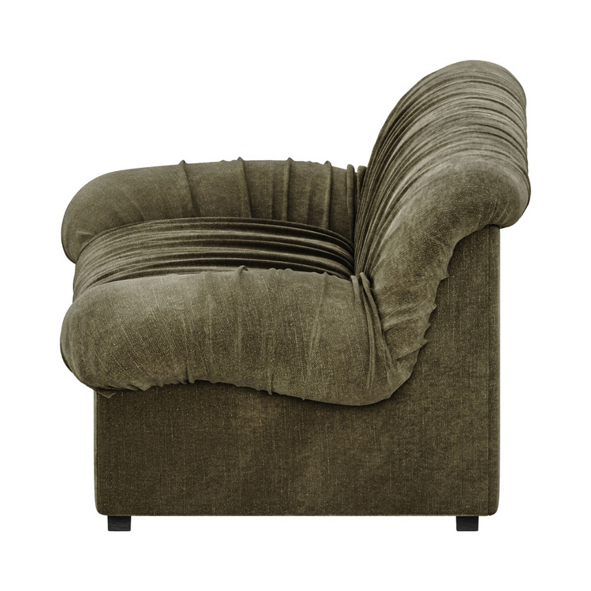 Mayfair 3 személyes bársony kanapé