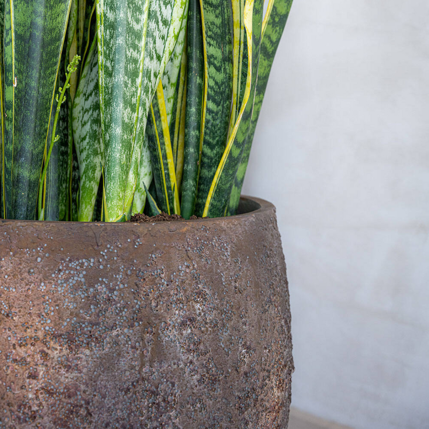 Maraa stone flower pot Ø45