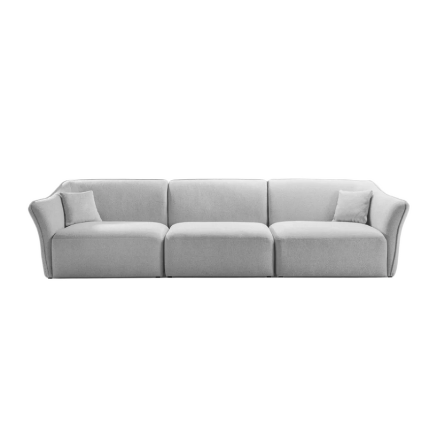Ruby 2-seater velvet sofa