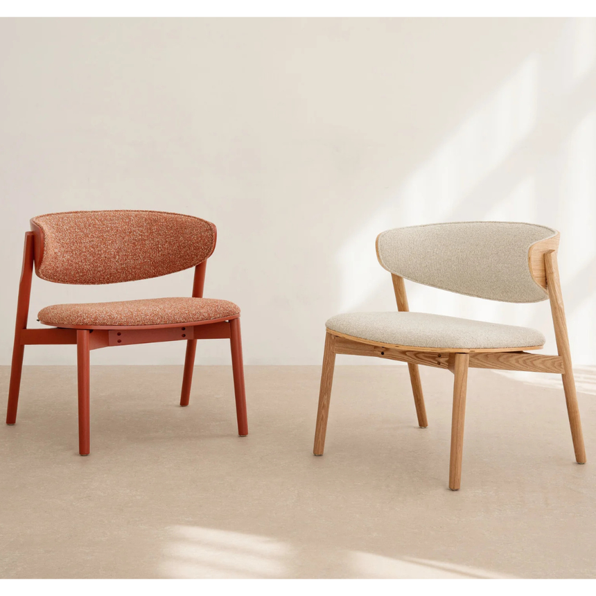 Demi fabric armchair